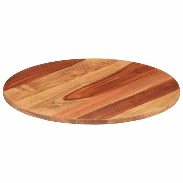 vidaXL Tablero de mesa redonda madera maciza de acacia 15-16 mm 50 cm