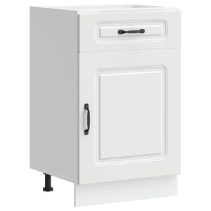 vidaXL Mueble bajo de cocina Kalmar madera de ingenier&iacute;a blanca