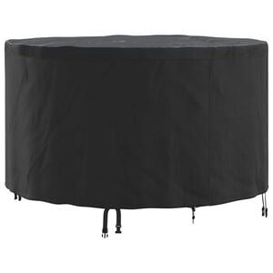 vidaXL Funda para muebles 102 x 102 x 71 cm Tela Oxford 210D Redondo