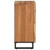 vidaXL Aparador de madera maciza acacia 60x34x75 cm