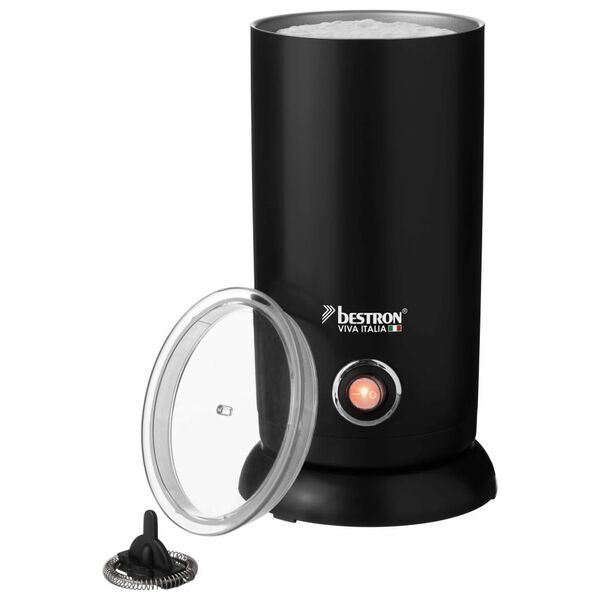 Bestron Espumador de leche AMF8050 negro aluminio 550W