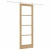 vidaXL Puerta Corredera ORKDAL Natural 73,5 x 211 cm