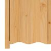 vidaXL Aparador Drammen Roble 114 x 43 x 75,5 cm Madera maciza de Pino
