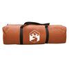 vidaXL Tienda familiar con c&uacute;pula impermeable 6 personas gris naranja