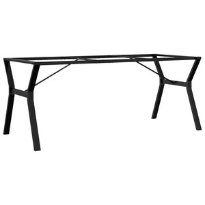 vidaXL Patas de mesa de comedor estructura Y acero 180x80x73 cm
