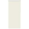 vidaXL Estor enrollable opaco 124,4x230 cm, tela, ancho 120 cm, blanco roto