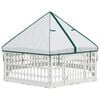 vidaXL Parque Infantil para Perros de 6 Paneles 179 x 151 x 114 cm