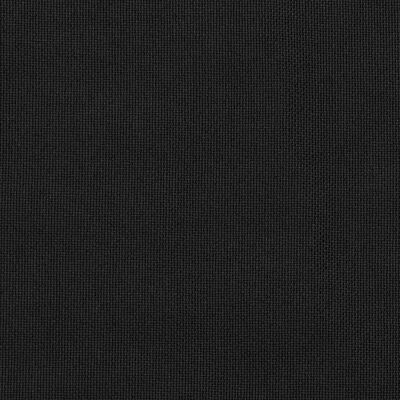 vidaXL Cortinas opacas con ojales look de lino 2 pzas negro 140x225 cm