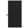 vidaXL Toallas Deportivas 2 pcs Negro 100 x 50 cm