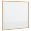 vidaXL Pizarra magn&eacute;tica con marco de madera maciza de pino 60x55 cm
