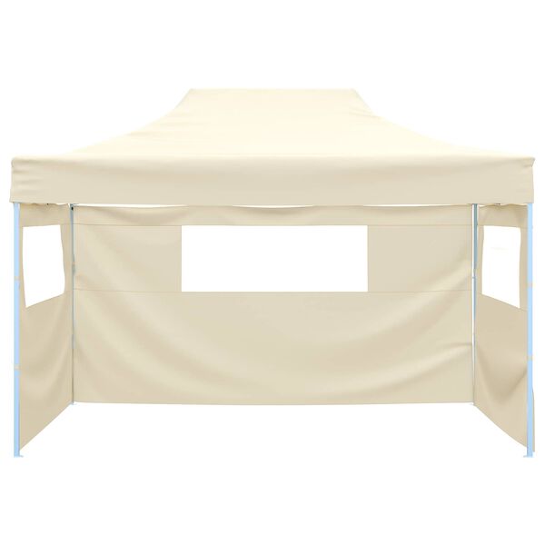 vidaXL Carpa de Fiesta Crema 280 x 410 x 315 cm Tela Oxford