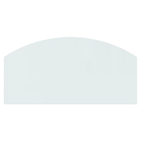 vidaXL Placa de vidrio para chimenea 100x50 cm