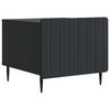 vidaXL Mesa de Caf&eacute; Negro 49 x 50 x 42 cm Madera de Ingenier&iacute;a