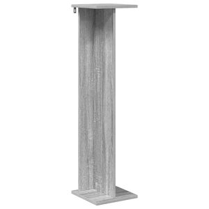 vidaXL Soporte de plantas Sonoma gris 25 x 25,5 x 100,5 cm