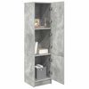 vidaXL Mueble Alto Gris hormigón 31.5 x 32 x 124 cm