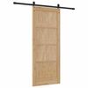vidaXL Puerta Corredera ORKDAL Marr&oacute;n 83 x 202 cm