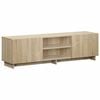 vidaXL Soporte de TV 140 x 34,5 x 40 cm Roble Sonoma