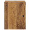 vidaXL Armario de baño de pared madera maciza de mango 38x33x48 cm