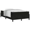 vidaXL Estructura de cama Negro 120 x 190 cm tela