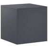 vidaXL Soporte de plantas Gris antracita 40 x 40 x 40 cm