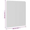 vidaXL Mosquitera magnética para ventanas blanco 100x120 cm