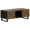 vidaXL Mesa de centro de madera maciza de acacia 100x55x40 cm