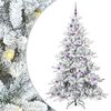 vidaXL &Aacute;rbol de Navidad artificial con ramas articuladas 180 cm