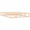 vidaXL Estructura de cama de madera maciza 120x200 cm