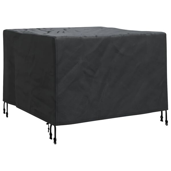 vidaXL Funda para muebles Liso Negro 99 x 99 x 60 cm Tela Oxford 420D