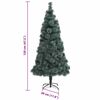 vidaXL &Aacute;rbol de Navidad artificial preiluminado con juego de bolas PET