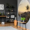 WallArt Círculo de papel pintado The Americas 190 cm