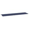 vidaXL Coj&iacute;n para banco de jard&iacute;n tela Oxford azul marino 200x50x3 cm