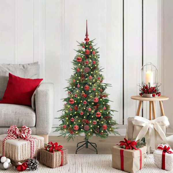vidaXL &Aacute;rbol de Navidad artificial con ramas articuladas Verde 120 cm