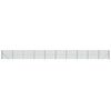 vidaXL Cerca de alambre con pinchos de anclaje verde 1,8x25 m