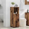 vidaXL Gabinete de Baño con puerta Madera Vieja 30 x 35 x 95 cm
