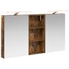 vidaXL Juego de Muebles de Ba&ntilde;o 3 uds. 110 x 10,5 x 60,5 cm