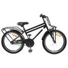 vidaXL Bicicleta Infantil 20 Pulgadas para 6-11 a&ntilde;os Negro