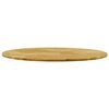 vidaXL Superficie de mesa redonda madera maciza de roble 23 mm 500 mm