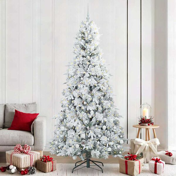 vidaXL &Aacute;rbol de Navidad artificial con ramas articuladas 240 cm