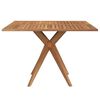 vidaXL Juego de comedor de jardín 5 piezas madera maciza de acacia