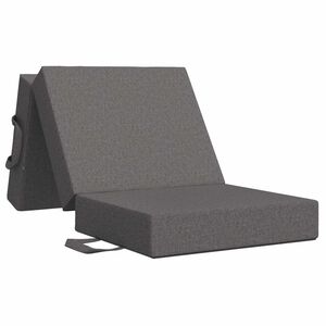 vidaXL Sof&aacute; Cama Plegable 75 x 63 x 45 cm Gris Claro