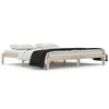 vidaXL Estructura de cama sin colch&oacute;n madera maciza de pino 200x200 cm
