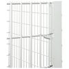 vidaXL Recinto animales corral 6 paneles hierro galvanizado 54x100 cm