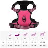 vidaXL Arn&eacute;s para perros con bandas reflectantes ajustables rosa S