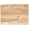 vidaXL Estantes flotantes 2 uds madera acacia sin tratar 40x30x2 cm