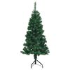 vidaXL &Aacute;rbol de Navidad Artificial de Esquina Verde 150 cm PVC y Metal