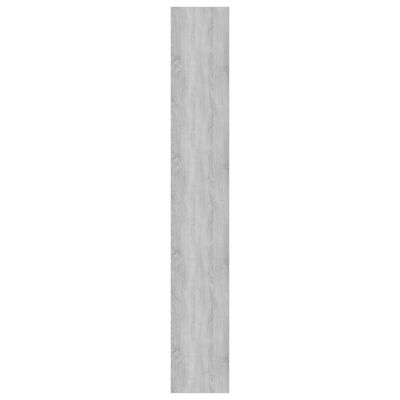 vidaXL Estantería madera contrachapada gris Sonoma 100x30x198 cm