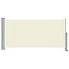 vidaXL Toldo lateral retr&aacute;ctil para patio 120x300 cm crema