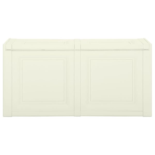 vidaXl Ba&uacute;l para cojines 85 l vailla ice 86x40x42 cm