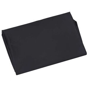 vidaXL Revestimiento de carrito de jard&iacute;n tela negro 81x41x21 cm